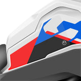 BLOQ BMW F900GSA Motorcycle Tank Grips PREMIUM Clear