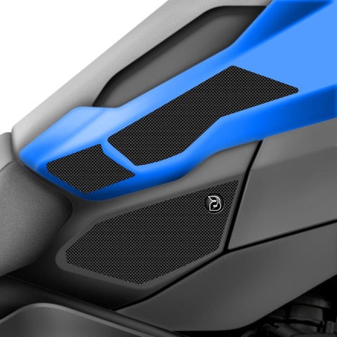 BLOQ BMW R1300GS Motorcycle Tank Grips PREMIUM Black