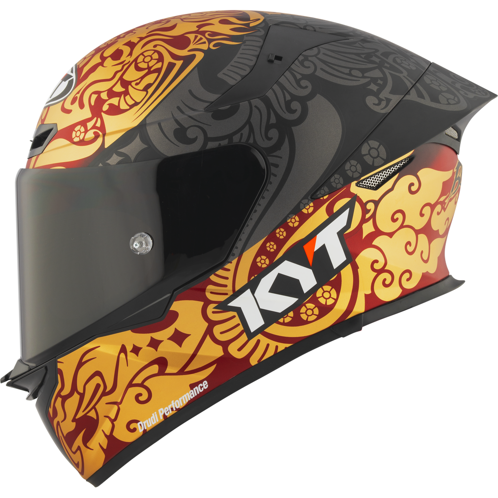 KYT TT-REVO Enea Indonesia Replica 2023 Gloss Matt Black