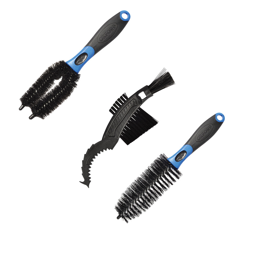 Oxford Triple Brush Set – LazyAssBikers
