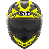 KYT R2R Pro Octane Matt Yellow Helmet
