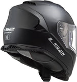 LS2 FF800 Solid Matt Black (D Ring) Helmet