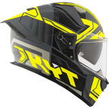 KYT R2R Pro Octane Matt Yellow Helmet