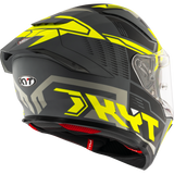 KYT R2R Pro Octane Matt Yellow Helmet