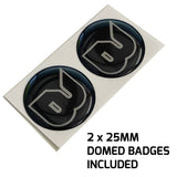 BLOQ RE Himalayan 450 (2024+) Motorcycle Tank Grips PREMIUM Black