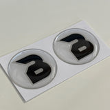 BLOQ BMW R1300GS Motorcycle Tank Grips PREMIUM Black