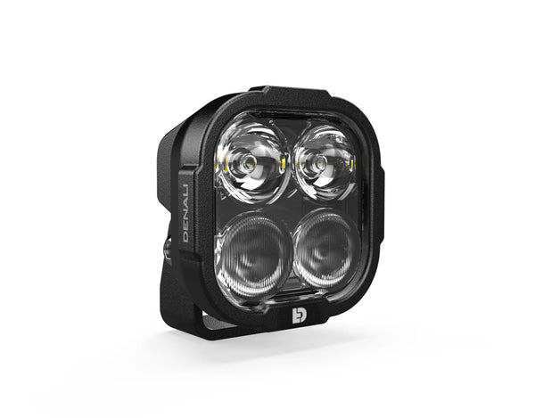 Denali DL4 Driving Light w/DataDim Technology – LazyAssBikers
