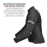 ViaTerra ELLIS Womens Street Mesh Riding Jacket
