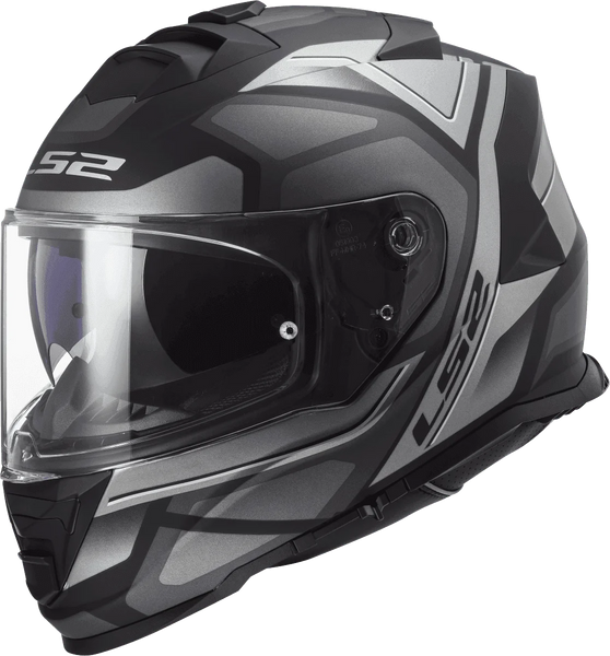 LS2 FF800 Storm II Faster Matt Titanium Helmet – LazyAssBikers