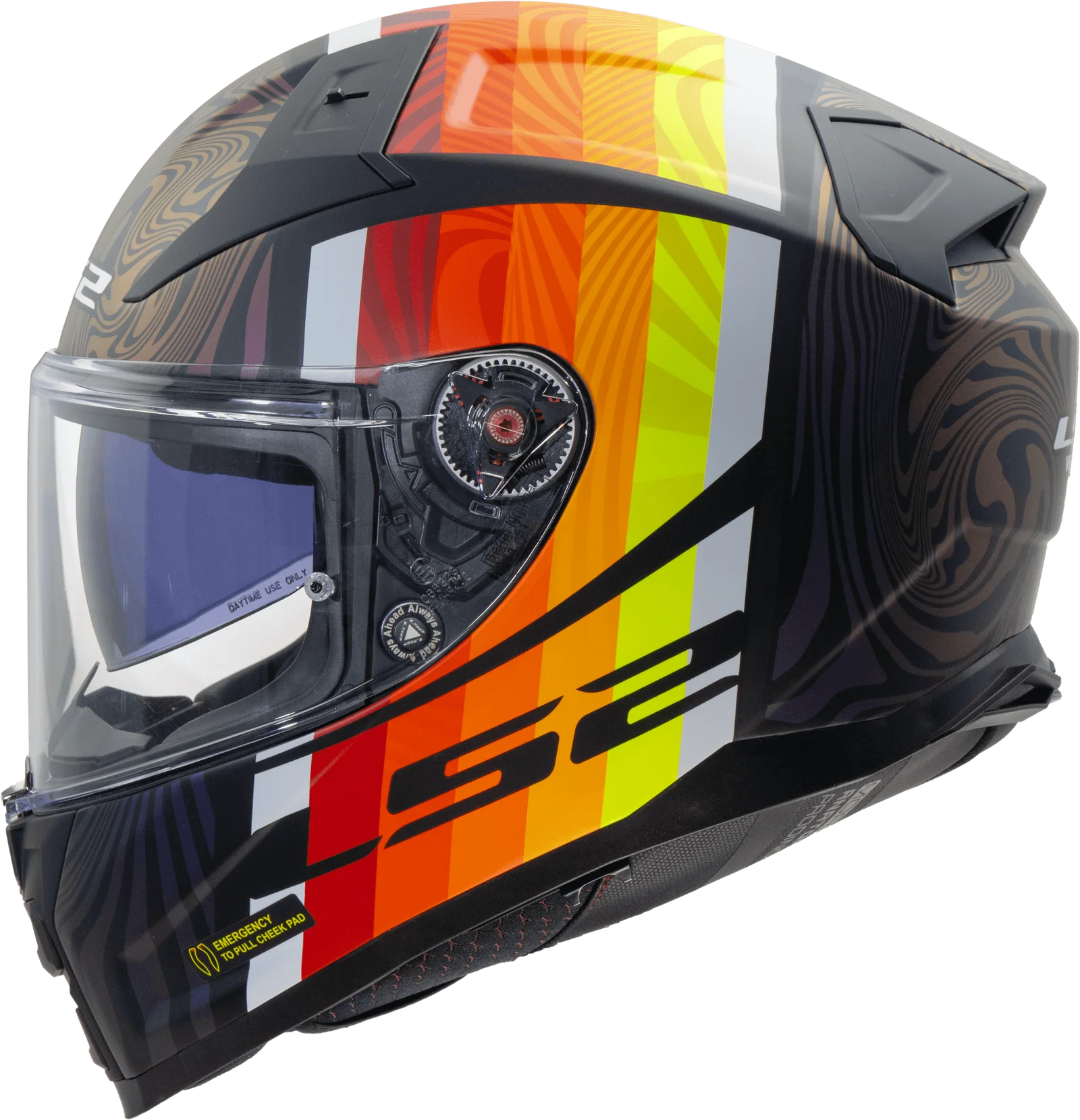 LS2 FF811 Vector II Freedom Matt Black Chameleon – LazyAssBikers