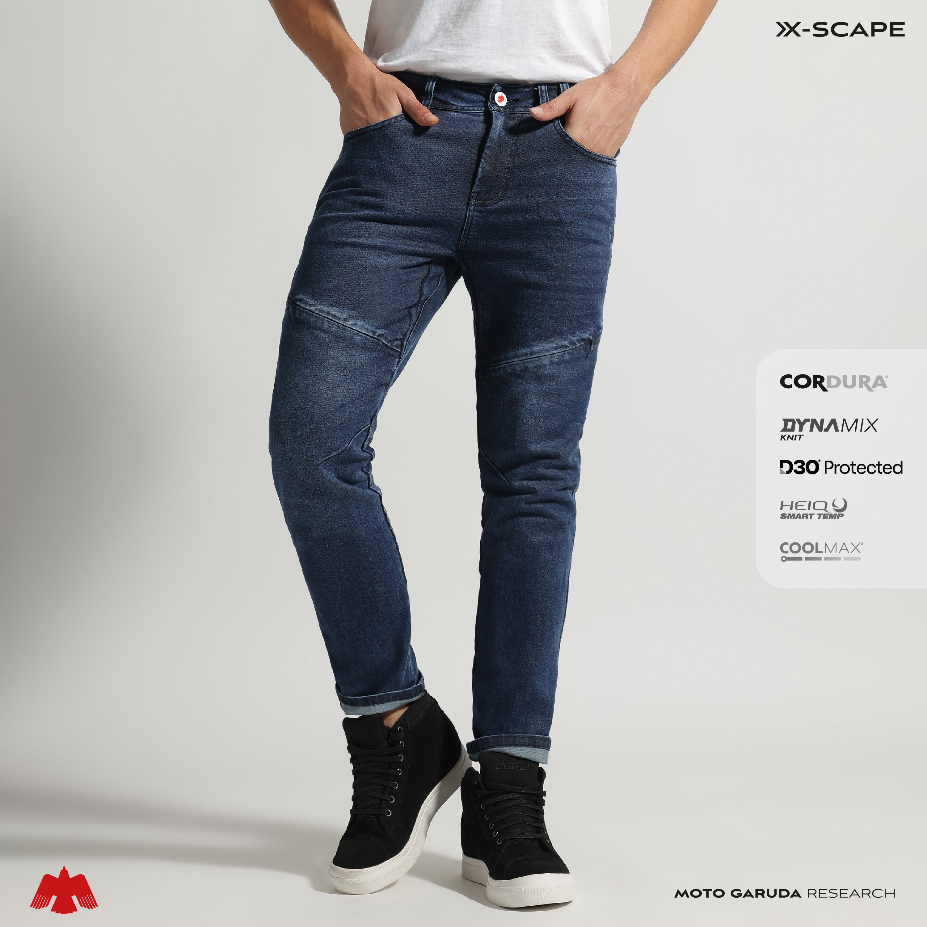 Moto Garuda X-Scape Denim – LazyAssBikers