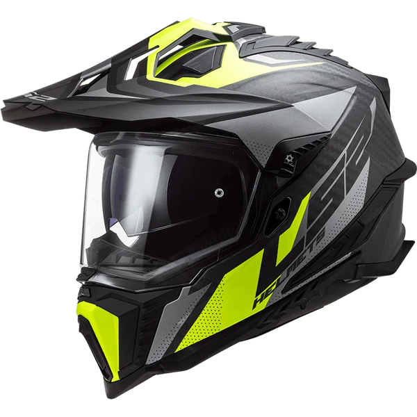 ls2 arrow rush helmet hi-vis yellow xl FF800 Storm II Nerve Gloss Black High Viz  Bachoo Motor & Cycle Company off posts LS2 MX701 Explorer C EXTEND