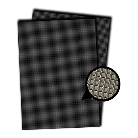 BLOQ Universal 315mm x 225mm Motorcycle Tank Grips PREMIUM Black