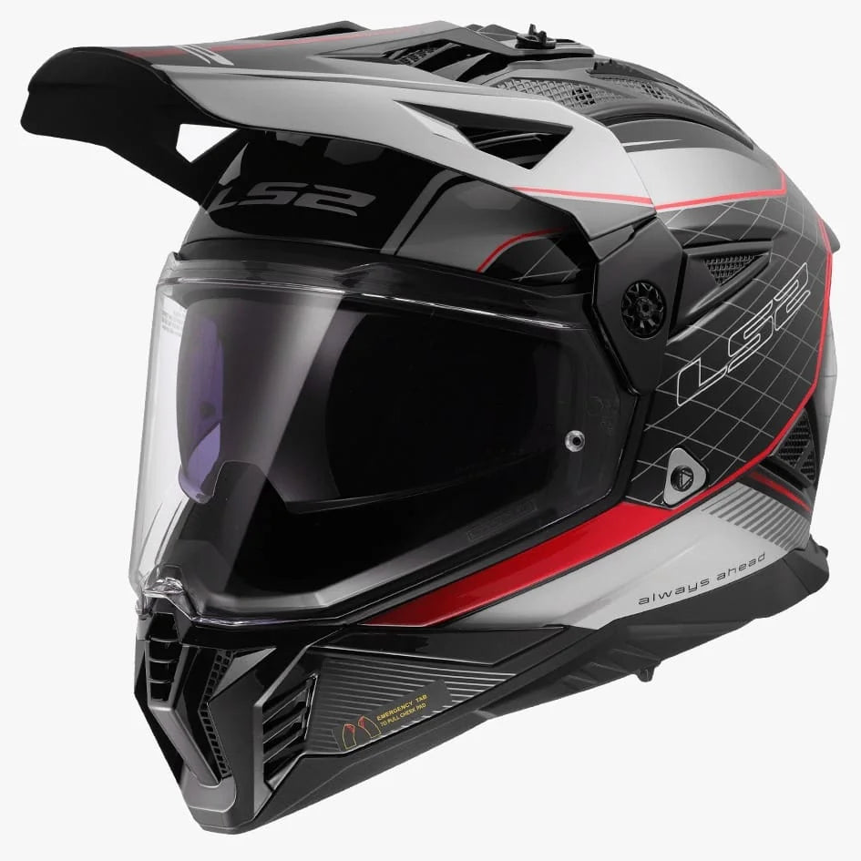 LS2 MX436 Pioneer II 100TH Meredian GL.Black Light Gray Red
