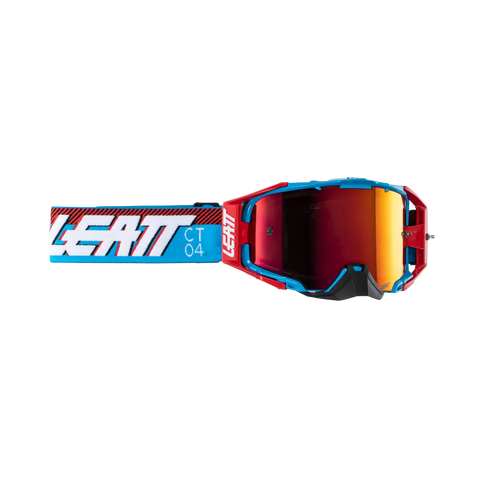 Leatt Goggle Velocity 6.5 Iriz Cyan Red 28% (8024070100)