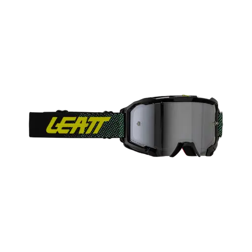 leatt velocity 5.5 iriz goggles Leatt Goggle Velocity 4.5 Iriz Black Silver 50 VLT 2025 – LazyAssBikers