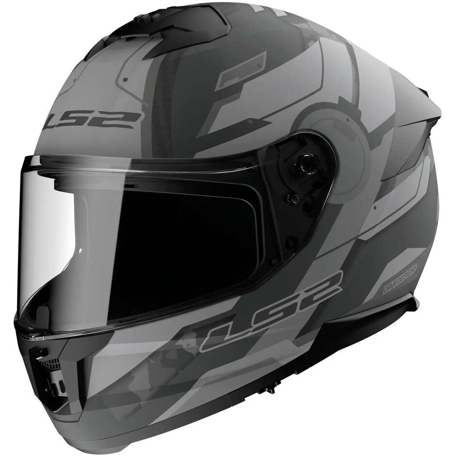 LS2 FF320 Stream II Shadow Matt Titanium Grey – LazyAssBikers
