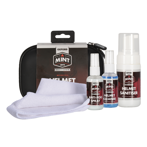 Oxford Mint Helmet Care Kit LazyAssBikers