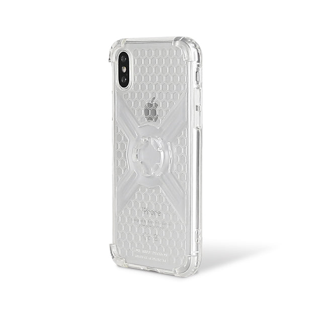 Cube-Intuitive iPhone X/XS X-Guard, Clear Bones Infinity mount