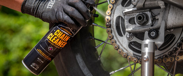 Muc Off Motorcycle Chain Cleaner 400ml 650 LazyAssBikers