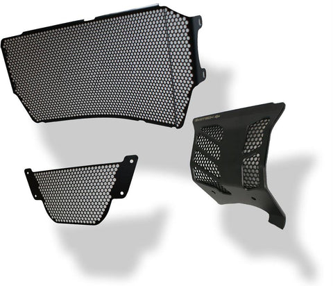Evotech Performance Radiator, Engine, Oil Cooler Guard Set for Ducati Monster
