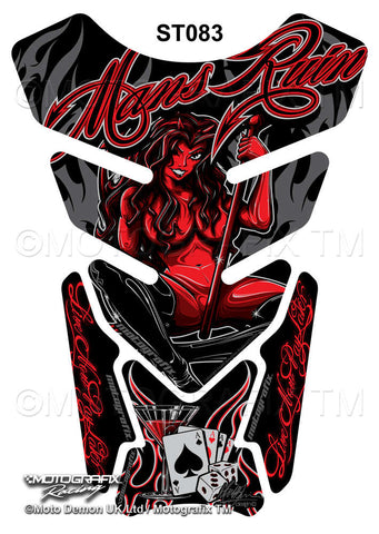 Motografix Mans Ruin Motorcycle Tank Pad Protector (ST083)
