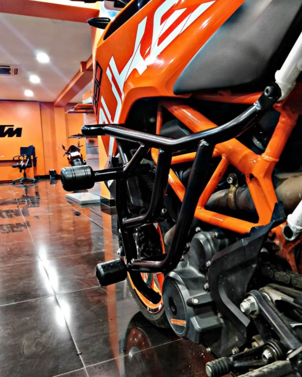 Ktm duke best sale 125 engine guard