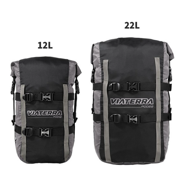 ViaTerra POD Expander Tail Bag VTPOD LazyAssBikers