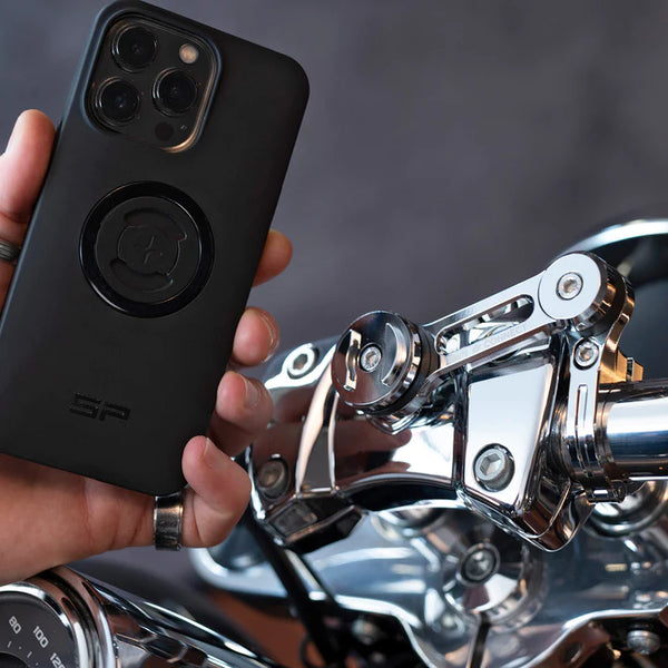 SP Connect C/C+ Moto Mount Pro Chrome (53129) – LazyAssBikers