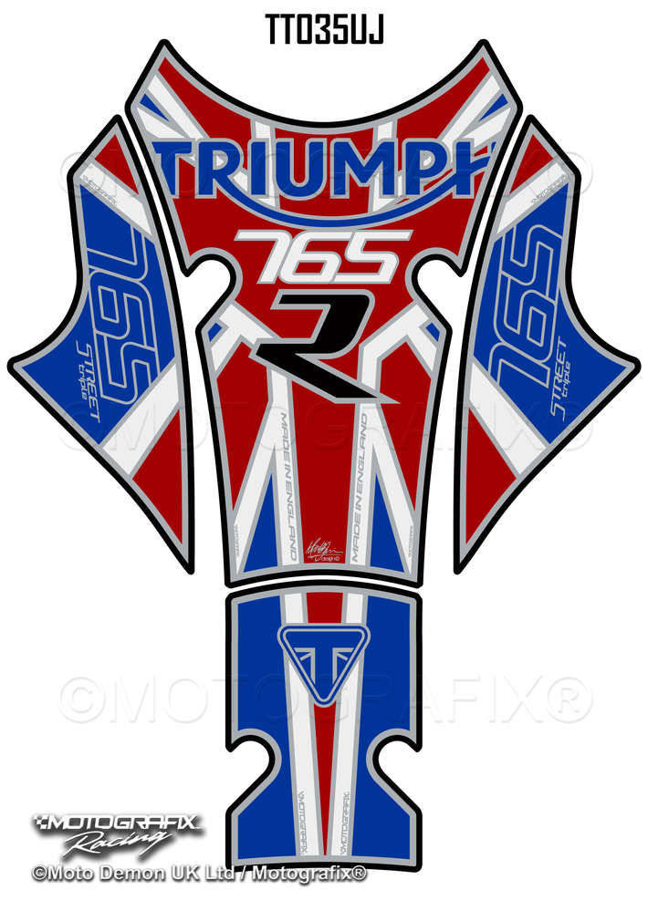 Motografix Triumph Street Triple 765 17-19 (TT035UJ) – LazyAssBikers