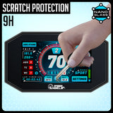 Speedo Angels Triumph Speed 400 2024+ / Scrambler 400 X 2024+ NANO GLASS Dashboard Screen Protector 2 x Ultra Clear (SATR22NG2)