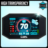 Speedo Angels Triumph Speed 400 2024+ / Scrambler 400 X 2024+ NANO GLASS Dashboard Screen Protector 2 x Ultra Clear (SATR22NG2)