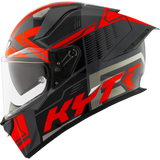 KYT R2R Pro Octane Red Helmet