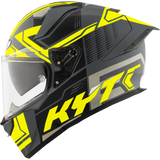 KYT R2R Pro Octane Matt Yellow Helmet