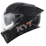 KYT R2R Pro Plain Gloss Black Helmet