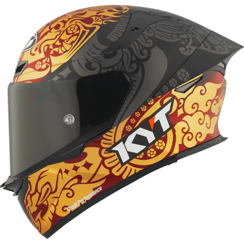 KYT TT-REVO Enea Indonesia Replica 2023 Gloss Matt Black