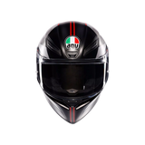 AGV K1 S HELMET - Lap Black/Grey/Red Matt