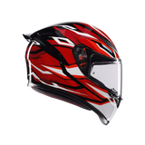 AGV K1 S HELMET - Lion Black/Red/White Gloss