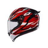 AGV K1 S HELMET - Lion Black/Red/White Gloss