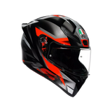 AGV K1 S HELMET - Fastlap Black/Grey/Red