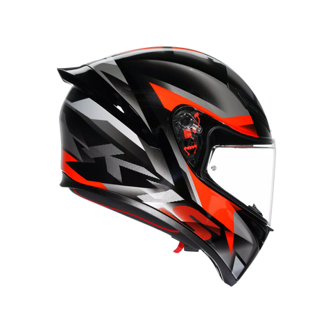 agv k1 helmet black and red AGV K1 S HELMET
