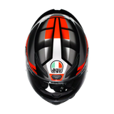 AGV K1 S HELMET - Fastlap Black/Grey/Red