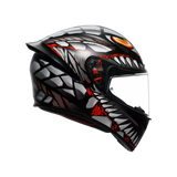 AGV K1 S HELMET - Lyzard Black/Grey/Red Matt