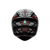 AGV K1 S HELMET - Lyzard Black/Grey/Red Matt