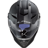 LS2 MX436 Pioneer Evo Solid Matte Black Helmet