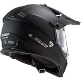 LS2 MX436 Pioneer Evo Solid Matte Black Helmet