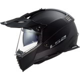 LS2 MX436 Pioneer Evo Solid Matte Black Helmet