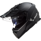 LS2 MX436 Pioneer Evo Solid Matte Black Helmet