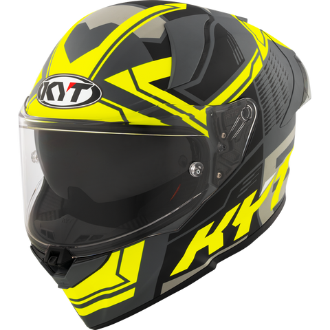 KYT R2R Pro Octane Matt Yellow Helmet – LazyAssBikers