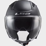 LS2 OF600 Copter Matt Black Half Helmet